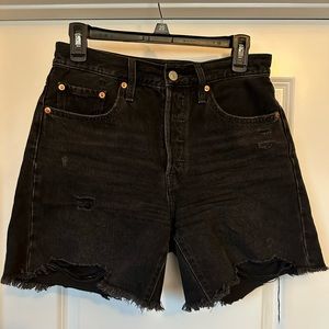 Levi Premium 501 High Rise Shorts